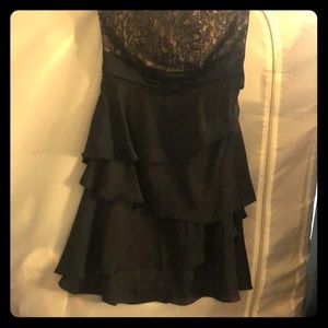 Black cocktail dress